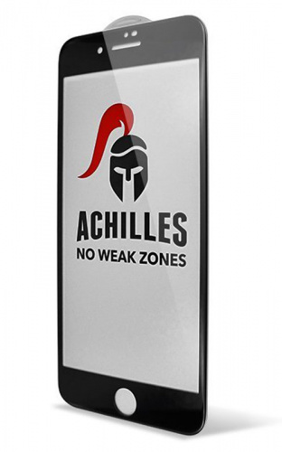 Защитное стекло для iPhone 6+/6S+ Achilles 5D (Black)