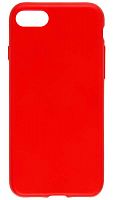 Силиконовый чехол New Metallic для Apple iPhone 7/8 матовый красный