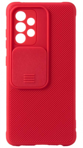 Силиконовый чехол для Samsung Galaxy A52/A525 с защитой камеры Discover innovation красный