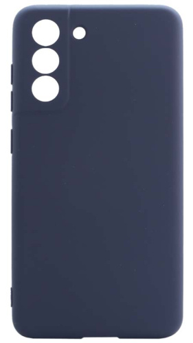 Силиконовый чехол для Samsung Galaxy S21 FE Soft темно-синий