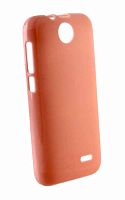 Силиконовый чехол для HTC Desire 310 Dual Sim глянцевый (розовый)