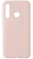 Силиконовый чехол Soft Touch для Huawei Honor 10i бледно-розовый