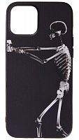 Силиконовый чехол для Apple iPhone 12 Pro Max Florme скелет