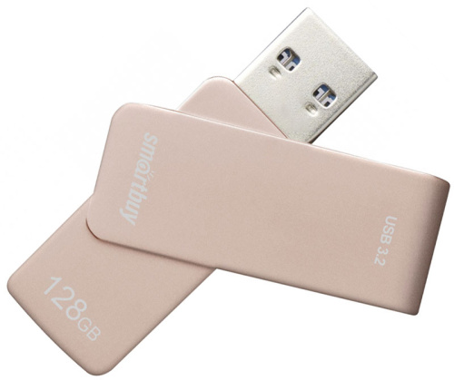 128GB флэш драйв SmartBuy M1 Metal Apricot, 3.0/3.2 Gen.1