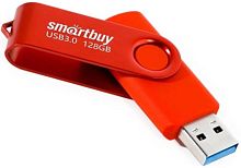 128GB флэш драйв Smart Buy Twist, красный, 3.0/3.1