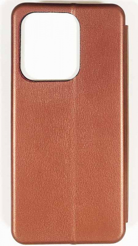 Чехол-книга OPEN COLOR для Xiaomi Redmi 15C бордовый