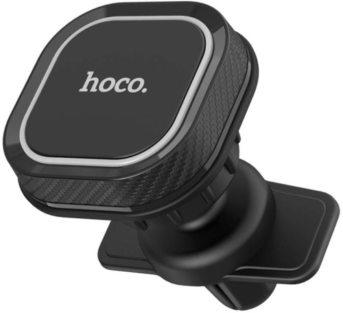 Автомобильный держатель HOCO CA52 Intelligent air outlet черный/серый