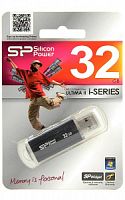 32GB флэш драйв Silicon Power Ultima II-I Series, черный SP032GBUF2M01V1K