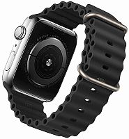 Ремешок для Apple Watch 42/44/45/49mm Ocean Band чёрный