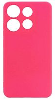 Силиконовый чехол для Tecno Spark GO 2023 Soft неоновый розовый