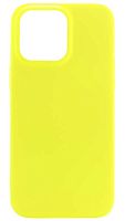 Силиконовый чехол для Apple iPhone 14 Pro Max Soft жёлтый