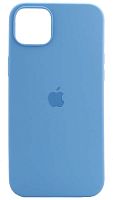 Задняя накладка Soft Touch для Apple Iphone 14 Plus серо-голубой