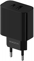 СЗУ Maxvi CHL-602PD 6A USB+Type-C QC 3.0 черный