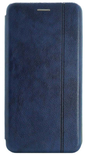 Чехол-книга OPEN COLOR для Honor X6 с прострочкой синий