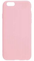 Силиконовый чехол для Apple iPhone 6/6S матовый розовый