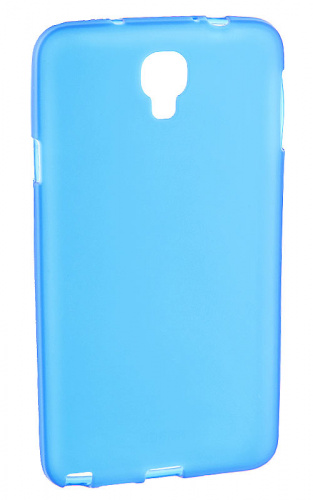 Силиконовый чехол для Samsung SM-N7505 Galaxy Note 3 Neo матовый техпак (синий)