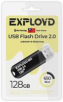 128GB флэш драйв Exployd 650 USB 2.0 пластик чёрный