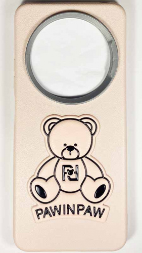 Силиконовый чехол для Xiaomi Redmi 14C PAWINPAW розовый