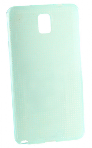 Силиконовый чехол Puloka для Samsung SM-N7505 Galaxy Note 3 Neo 0,58 mm (прозрачно-голубой)