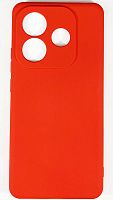 Силиконовый чехол для Xiaomi Redmi Note 14 Soft красный