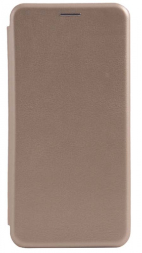 Чехол-книга OPEN COLOR для Samsung Galaxy A12/A125 золотой