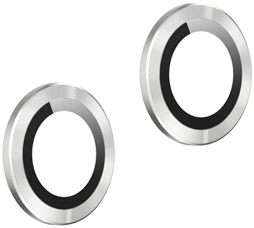 Защитные линзы для камеры для Apple iPhone 13/13 mini серебро