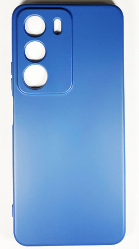 Силиконовый чехол для Realme C71 Soft синий