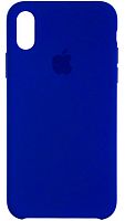 Задняя накладка Soft Touch для Apple iPhone XR ярко-синий