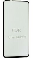 Противоударное стекло для Huawei Honor 20/Honor 20 Pro/Nova 5T с полной проклейкой 5D чёрный