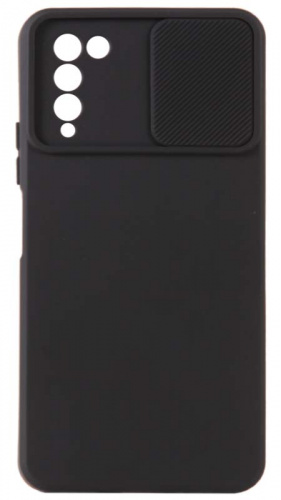 Силиконовый чехол для Huawei Honor 10x Lite camera protection неоновый черный
