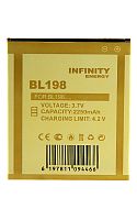 Аккумуляторная батарея Infinity для Lenovo A850/A859/S890 BL198 (2250mAh)