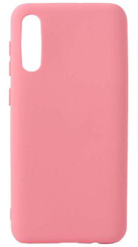 Силиконовый чехол Soft Touch для Samsung Galaxy A50/A505 розовый