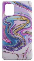 Силиконовый чехол для Samsung Galaxy A51/A515 Gresso Агат ярко-фиолетовый