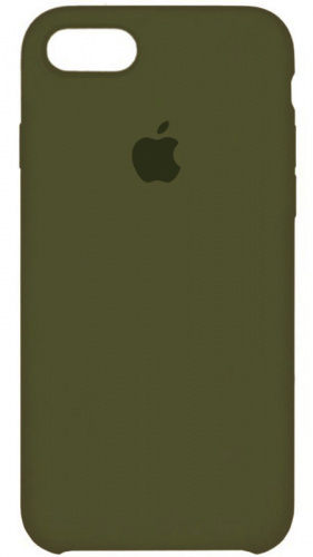 Задняя накладка Soft Touch для Apple iPhone 7/8 оливковый