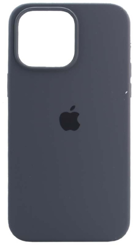 Задняя накладка Soft Touch для Apple Iphone 14 Pro Max темно-серый