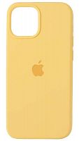 Задняя накладка Soft Touch для Apple Iphone 13 mini желтый