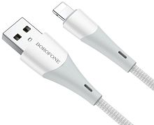 Кабель USB - 8 pin Borofone BX60 Superior, 1.0м, 2.4A белый