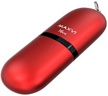 16GB флэш драйв Maxvi красный (FD16GBUSB20C10SF)