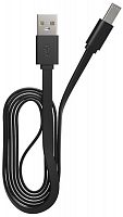 Кабель USB - micro USB Maxvi MC-01LF черный