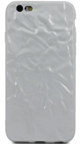 Силиконовый чехол для Apple iPhone 6/6S Fold (Белый)