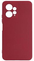 Силиконовый чехол для Xiaomi Redmi Note 12 Soft бордовый