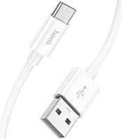 Кабель USB - Type-C HOCO X87 Magic 1.0м 2.4A белый