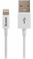 Кабель MFI USB 2.0 - Apple iPhone/iPod/iPad с разъемом 8pin, 1м, белый, Partner