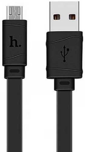 Кабель USB HOCO Bamboo X5m microUSB чёрный