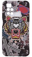 Силиконовый чехол для Xiaomi Redmi 10 фосфор с рисунком Kenzo