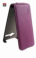 Чехол-книжка Aksberry для Fly FS506 Cirrus 3 (фиолетовый)