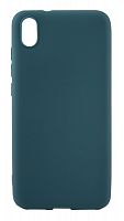 Силиконовый чехол для Xiaomi Redmi 7A матовый морской синий