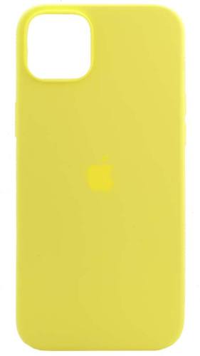 Задняя накладка Soft Touch для Apple Iphone 14 Plus лимонный