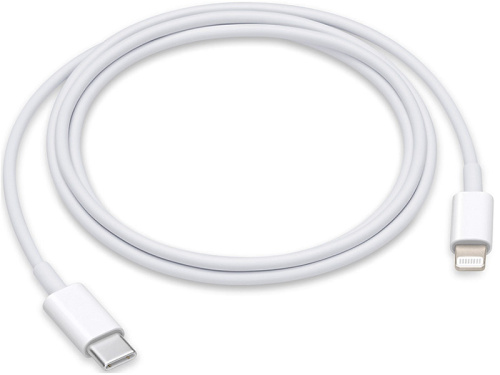 USB кабель Apple USB-C Lightning белый 1м