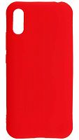 Силиконовый чехол для Xiaomi Redmi 9A с уголками красный